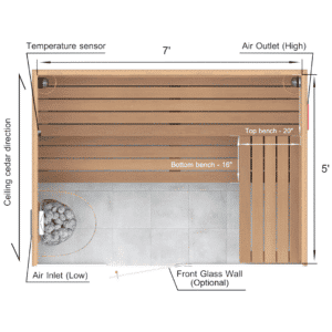 L-Shape Benches, 1 Top Bench.2×4 Knotty Red Cedar