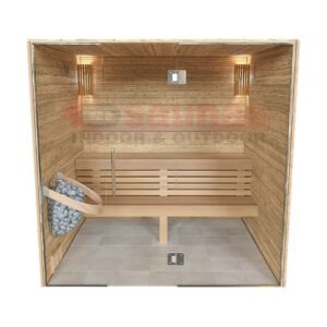 Front Clear Glass Wall