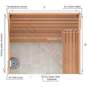 L-Shape Benches, 1 Top Bench.2×4 Knotty Red Cedar