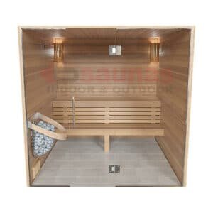 Front Clear Glass Wall