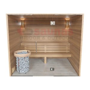 Front Clear Glass Wall