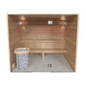 Front Clear Glass Wall