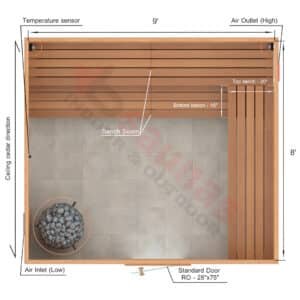 L-Shape Benches, 1 Top Bench.2×4 Knotty Red Cedar