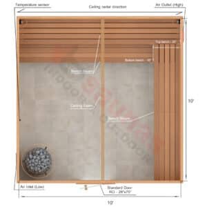 L-Shape Benches, 1 Top Bench.2×4 Knotty Red Cedar