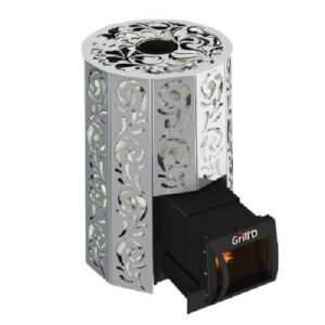 Grill'D Violet Steel Long with Jade StonesWood-Burning Sauna Heater / Stove