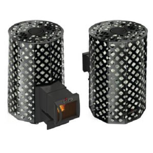 Grill'D Violet Romb Long with Jade StonesWood-Burning Sauna Heater / Stove