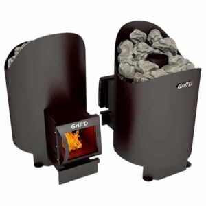 Grill'D Aurora 160 LongWood-Burning Sauna Heater / Stove