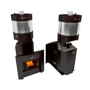 Grill'D Aurora Trio WindowWood-Burning Sauna Heater / Stove