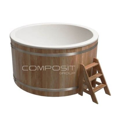 Classic Round Polar Spa Tub with Liner 1 Classic Round Polar Spa Tub with Liner
