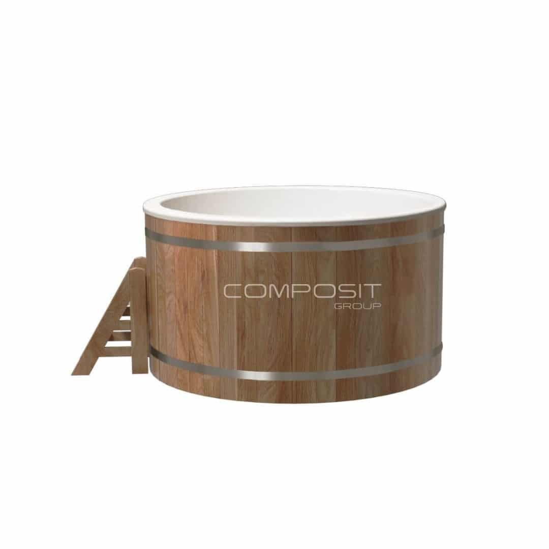 Classic Round Polar Spa Tub with Liner 2 Classic Round Polar Spa Tub with Liner