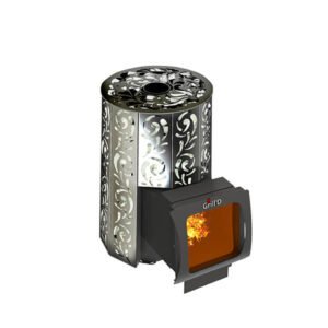 Grill'D Violet Long Window with Jade StonesWood-Burning Sauna Heater / Stove