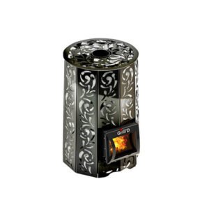 Grill'D Violet Short with Jade StonesWood-Burning Sauna Heater / Stove
