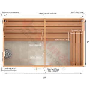 L-Shape Benches, 1 Top Bench.2×4 Knotty Red Cedar