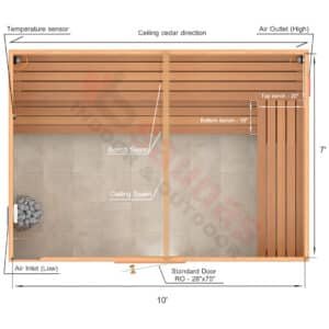 L-Shape Benches, 1 Top Bench.2×4 Knotty Red Cedar