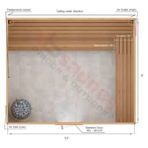 L-Shape Benches, 1 Top Bench.2×4 Knotty Red Cedar